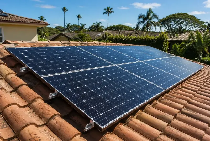 Installation de panneaux solaires à Sarlande